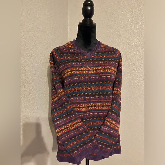 L A SPORT MEN’s Sweater Made in Hong Kong size LARGE - Picture 8 of 16